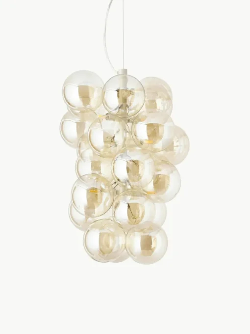 Design Pendelleuchte Bubbles aus Glas
