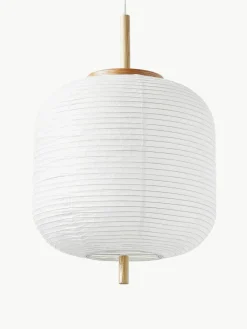 Design Pendelleuchte Misaki aus Reispapier