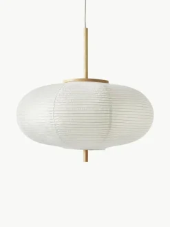 Design Pendelleuchte Misaki aus Reispapier