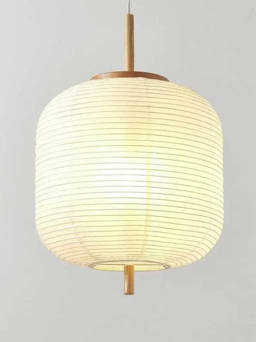 Design Pendelleuchte Misaki aus Reispapier