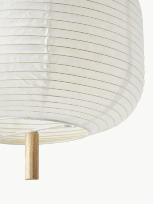 Design Pendelleuchte Misaki aus Reispapier