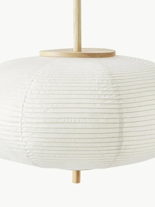 Design Pendelleuchte Misaki aus Reispapier