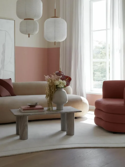 Design Pendelleuchte Misaki aus Reispapier