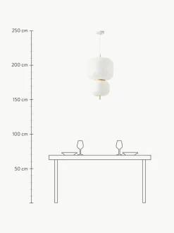 Design Pendelleuchte Misaki aus Reispapier