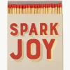 Design Streichholzschachtel Spark Joy