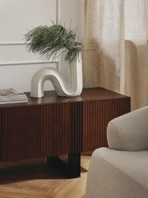 Design Vase Luomo aus Porzellan, H 29 cm