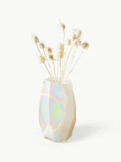Design Vase Luster, irisirend, H 41 cm