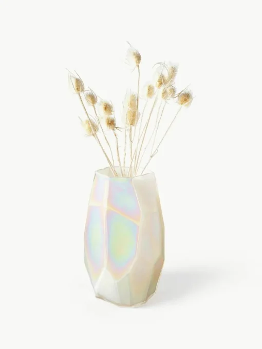 Design Vase Luster, irisirend, H 41 cm