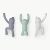 Design Wandhaken Buddy, 3er-Set