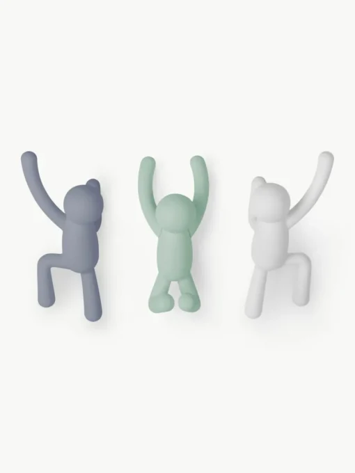 Design Wandhaken Buddy, 3er-Set