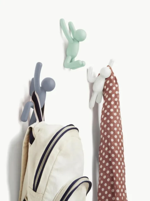 Design Wandhaken Buddy, 3er-Set