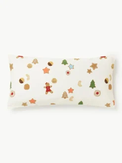 Designer Baumwollperkal-Kopfkissenbezug Cookies von Kera Till