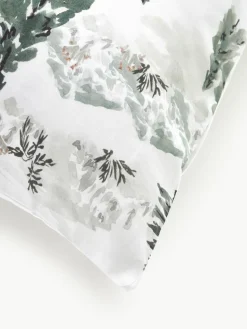 Designer Baumwollperkal-Kopfkissenbezug Forest