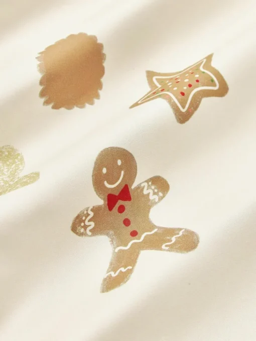 Designer Baumwollperkal-Kopfkissenbezug Cookies von Kera Till