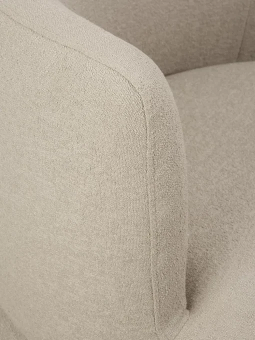 Designer Bouclé-Sessel Solomon