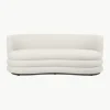 Designer Bouclé-Sofa Solomon (3-Sitzer)