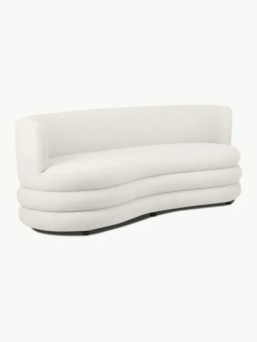 Designer Bouclé-Sofa Solomon (3-Sitzer)