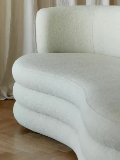 Designer Bouclé-Sofa Solomon (3-Sitzer)