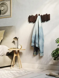 Designer Garderobenleiste Sticks