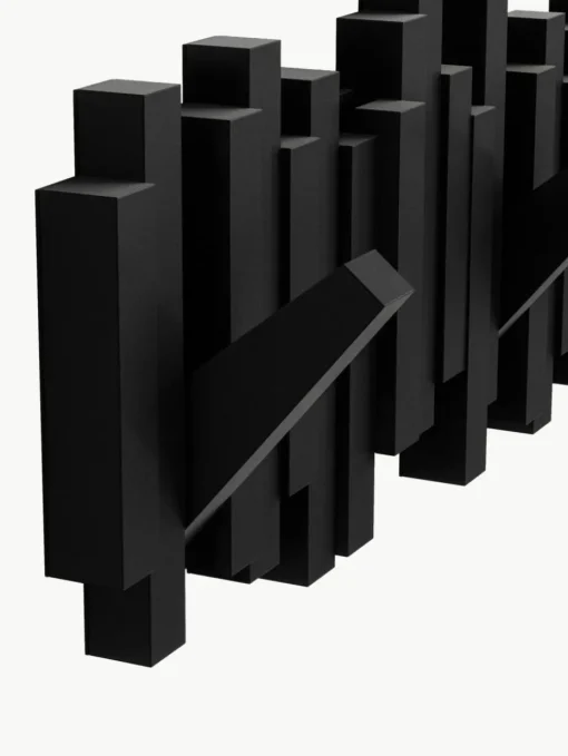 Designer Garderobenleiste Sticks