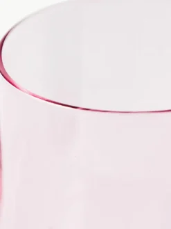 Designer Wasserglas Favourite LOVE mit Schriftzug