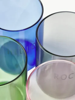 Designer Wasserglas Favourite LOVE mit Schriftzug