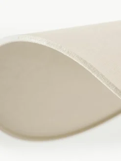 Design-Pendelleuchte Kenzie aus Leinen
