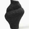 Design-Vase Isla in organischer Form, H 32 cm