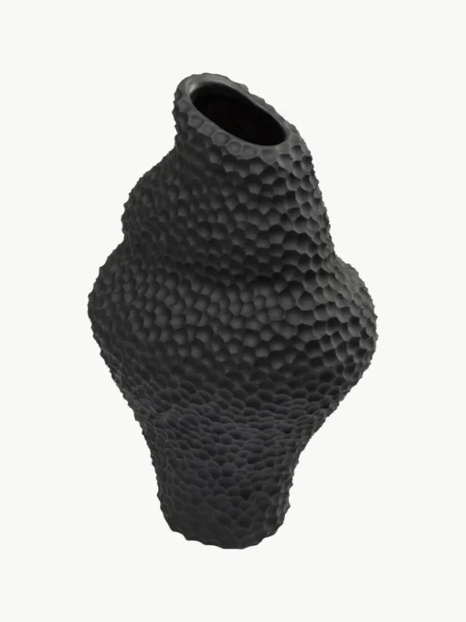 Design-Vase Isla in organischer Form, H 32 cm