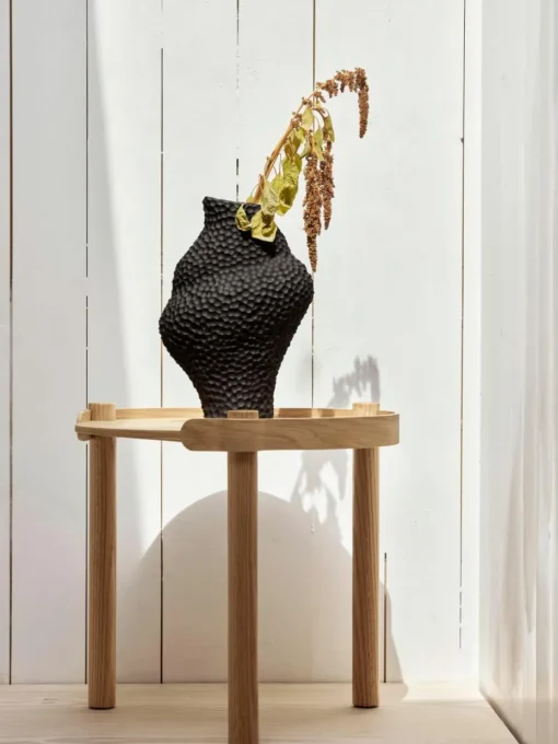 Design-Vase Isla in organischer Form, H 32 cm