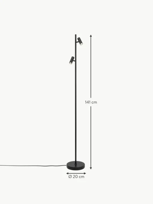 Dimmbare LED-Leselampe Omari