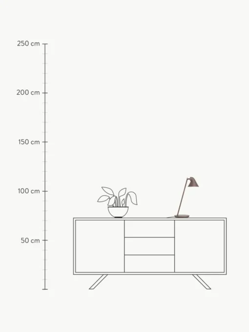 Dimmbare LED-Schreibtischlampe NJP