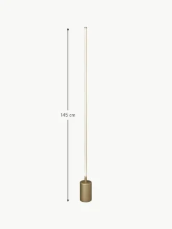 Dimmbare LED-Stehlampe Flow mit Farbwechsel und Fernbedienung