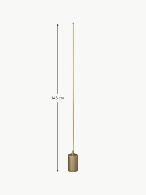Dimmbare LED-Stehlampe Flow mit Farbwechsel und Fernbedienung