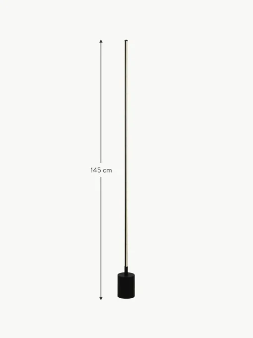 Dimmbare LED-Stehlampe Flow mit Farbwechsel und Fernbedienung