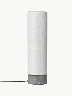 Dimmbare LED-Stehlampe Unbound mit Marmorfuß, in verschiedenen Größen