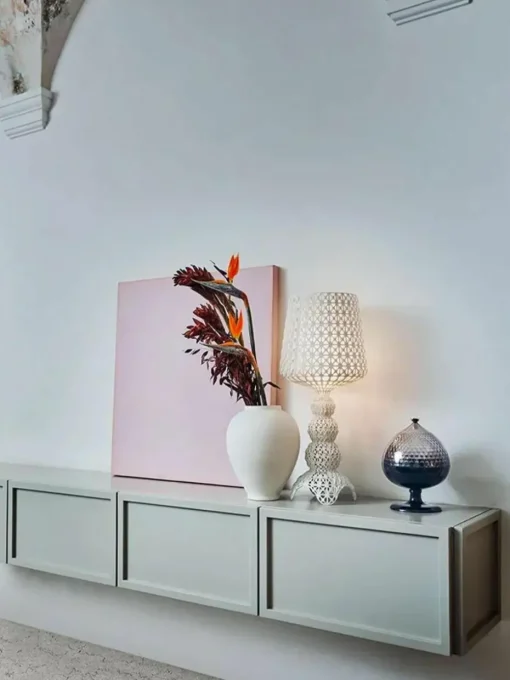 Dimmbare LED-Tischlampe Mini Kabuki