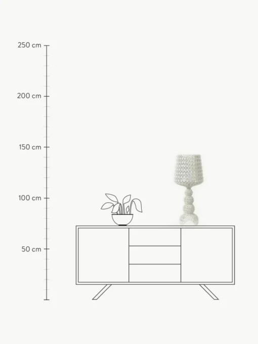 Dimmbare LED-Tischlampe Mini Kabuki