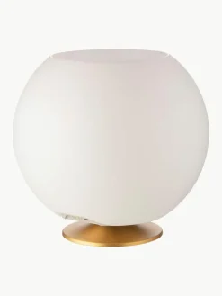 Dimmbare LED-Tischlampe Sphere mit Bluetooth-Lautsprecher und Flaschenkühler