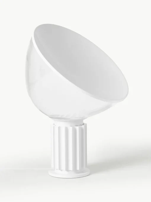 Dimmbare LED-Tischlampe Taccia Small, mundgeblasen