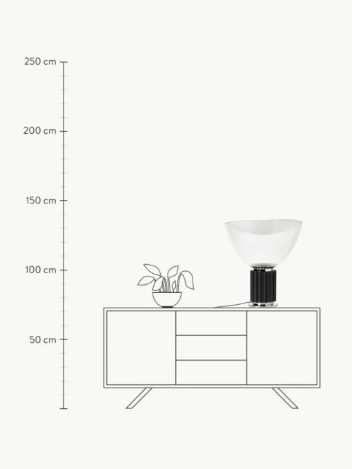 Dimmbare LED-Tischlampe Taccia