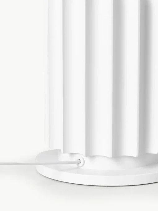 Dimmbare LED-Tischlampe Taccia Small, mundgeblasen