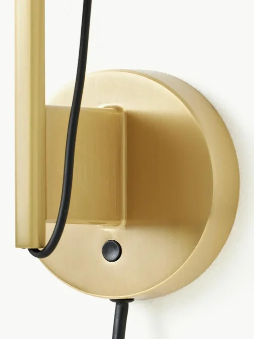 Dimmbare LED-Wandleuchte Yuh mit Timerfunktion