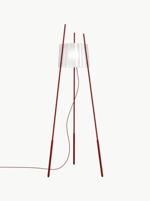 Dimmbare Tripod Stehlampe Tyla, mundgeblasen