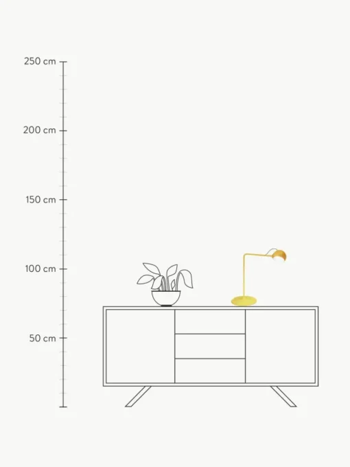 Dimmbare verstellbare LED-Schreibtischlampe Ixa