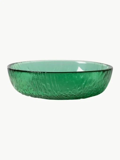 Dipschälchen The Emeralds aus Glas, 2 Stück