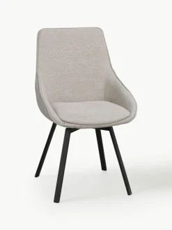Drehbare Polsterstühle Alison, 2 Stück