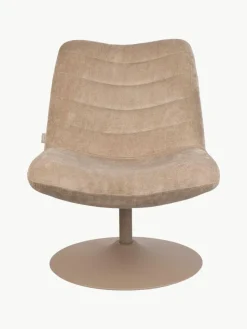 Drehbarer Cord-Loungesessel Bubba