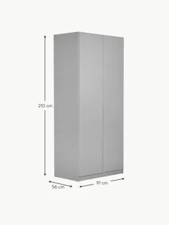 Drehtürenschrank Mia, 2-türig