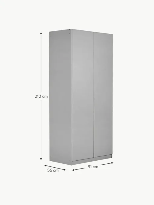 Drehtürenschrank Mia, 2-türig